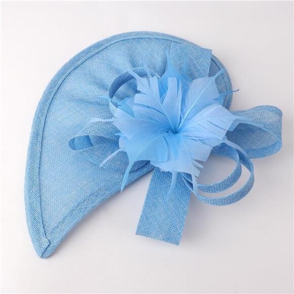 Women Fascinator Hats Tea Party Hat Vintage Pillbox Hat Headband - Picture 3 of 8